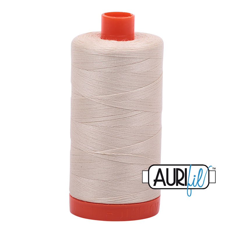 Aurifil CottonThread 50wt 1300m - Lt Beige MK50 2310