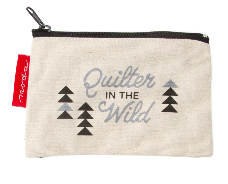 Quilt Wild Zip Pouch 5 x 3.25