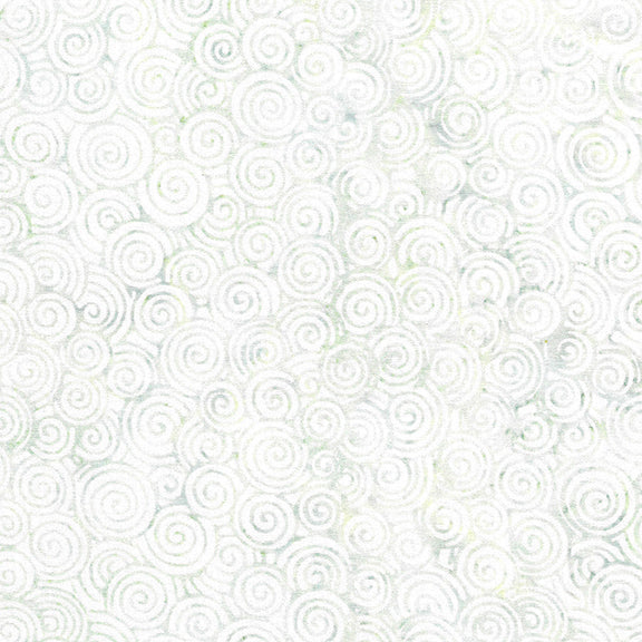 Swirls-Whip Cream - Sail Away Batik 112115010