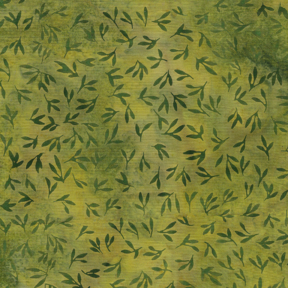 Earthly Green - 112325645 / Mini Leaves-Green Ivy