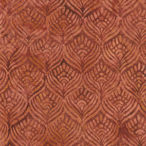 Morris Tiles - Feather-Red Brick