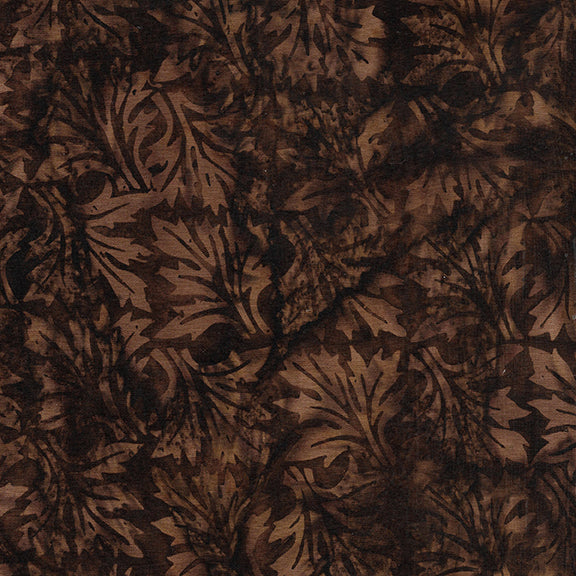 Morris Tiles - Square Leaves-Brown Bronze