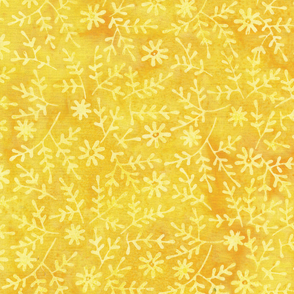 Flora Nova - Sprig With Small Daisy-Yellow Lemonade