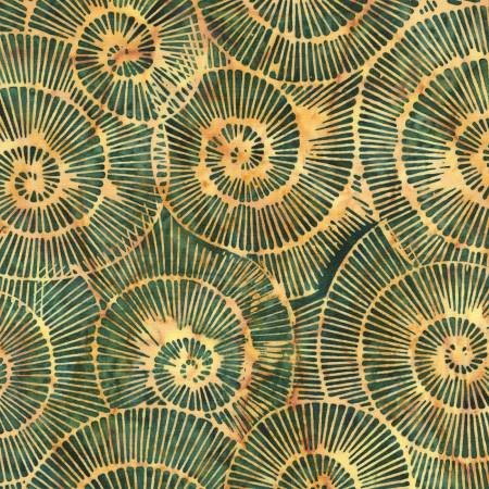 Earth Essence - Fossil Spiral-Multi Green Brown Pinecone Earth Essence