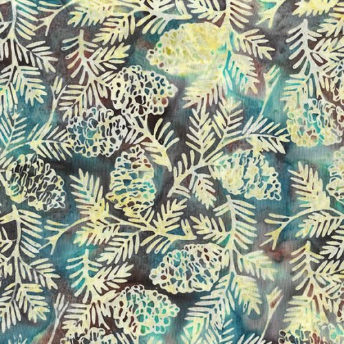 Oasis - Pinecones-Multi Red White Blue