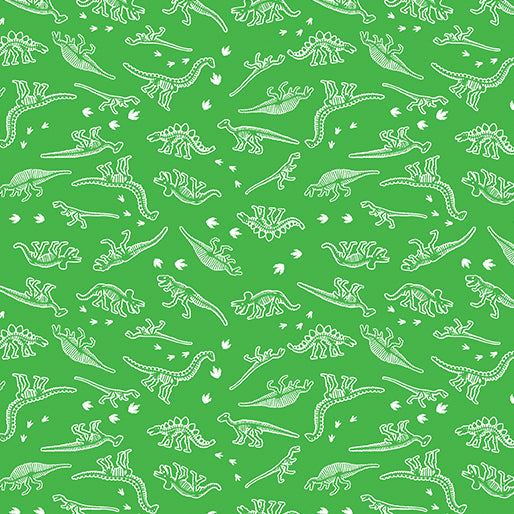 Mini Dino Skeletons Green 12970G-44