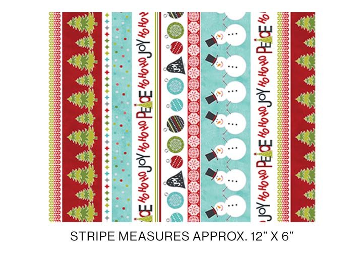A Cozy Winter - Winter Stripe