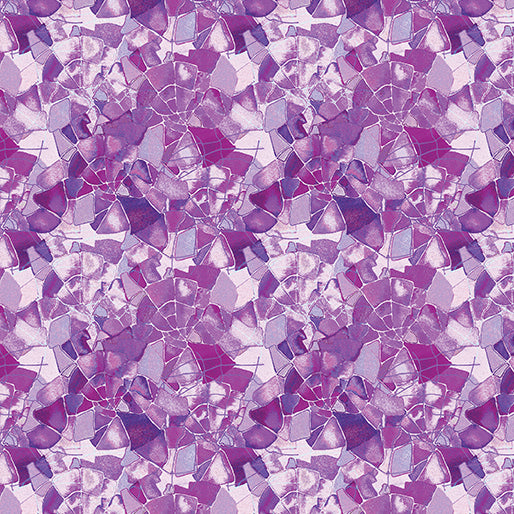 Prismatics - Crushed Glass Fuchsia