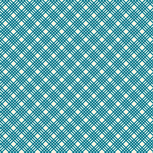 Hello Pumpkin - Crisp Plaid Blue