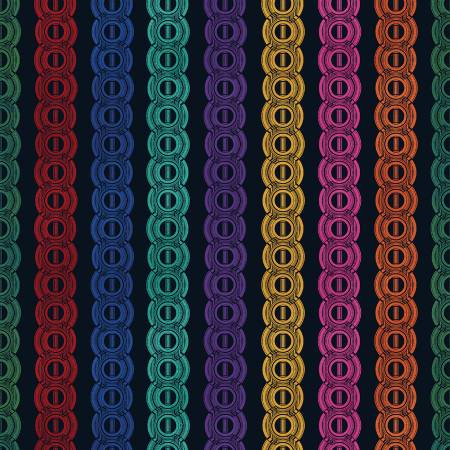 Newer Worlds - Dot Stripe Black/Multi