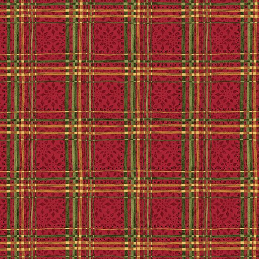 Star of Wonder - Star of Light - Plaid Red