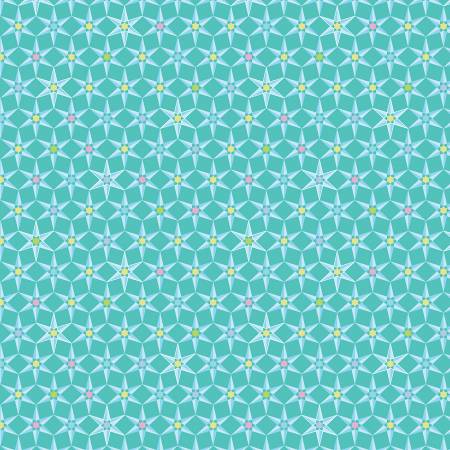 Cityscape Night - Star Aqua