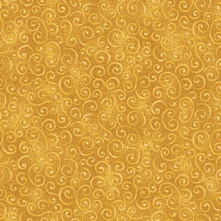 Autumn Breeze - Swirling Winds Gold