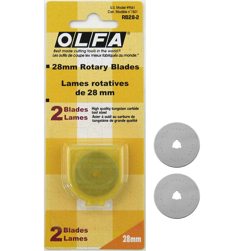28mm Olfa Rotary Blade Refill 2 pk
