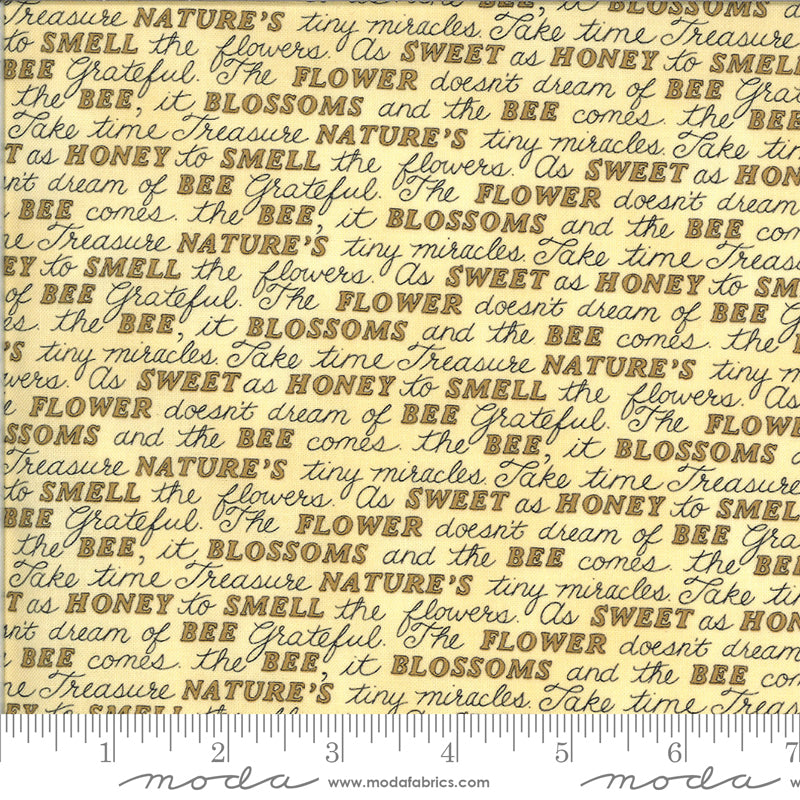 Bee Grateful - Honey Yellow