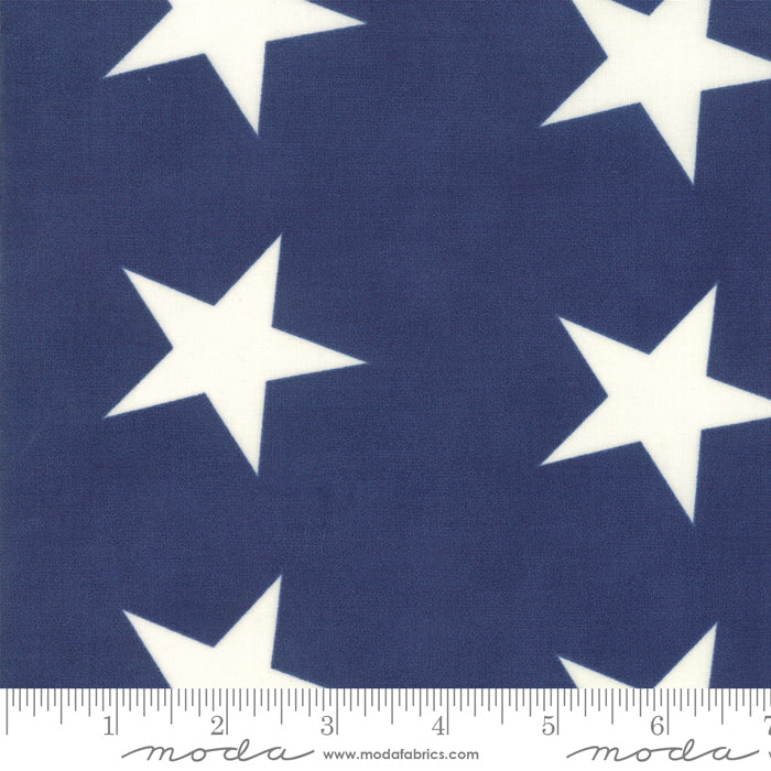 Mackinac Island Navy with White Stars