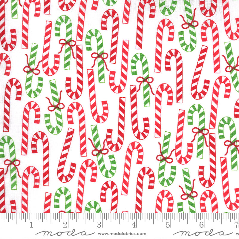 Merry and Bright Winter White Candy Canes