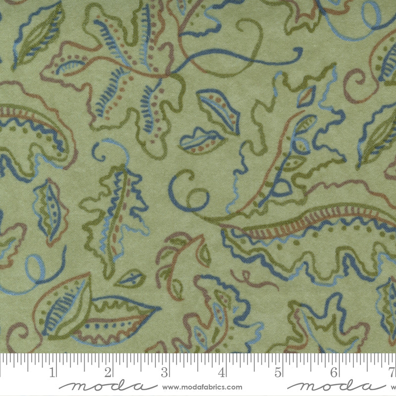 Fall Fantasy Flannels Fern by Moda