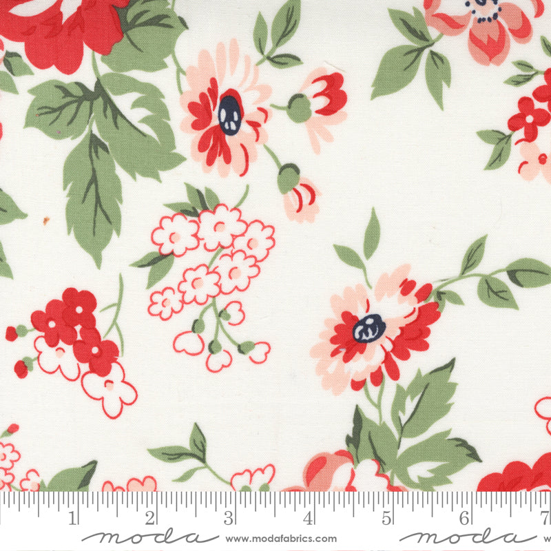 Dwell Cottage Cream Red