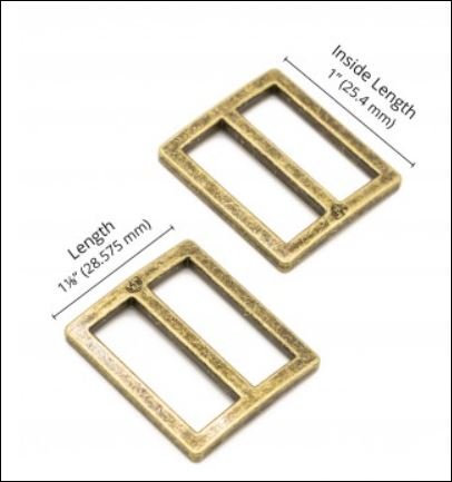 Two - 1" Widemouth Sliders