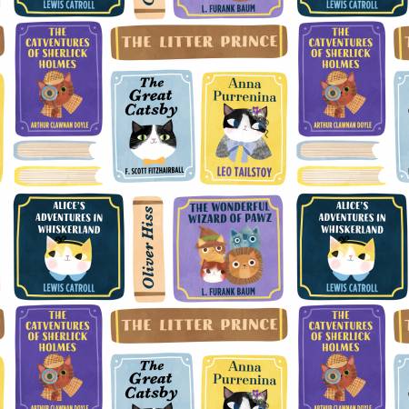 Litter-ary - White Feline Fiction