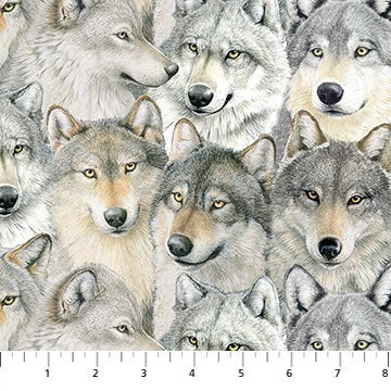 Gray Wolf by Northcott - Wolves