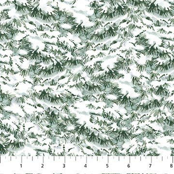 Farmstead Friends - Snowy Trees (White/Green)