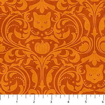 Hallow's Eve - Damask (Orange)