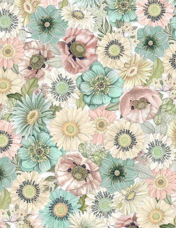 Blissful - Packed Floral White - 3017-27644-173
