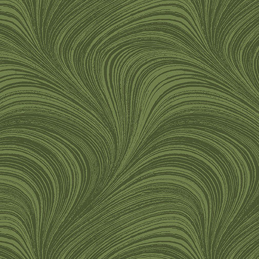 Wave Texture - Medium Green
