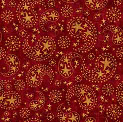 American Spirit - Red Star Paisley Toss