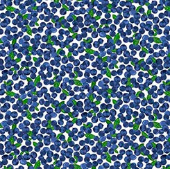 QT Minis - Mini Blueberries (White)