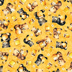 Buzz, Buzz, Buzz - Bears & Honey Orange