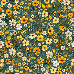 Buzz, Buzz, Buzz - Floral Juniper