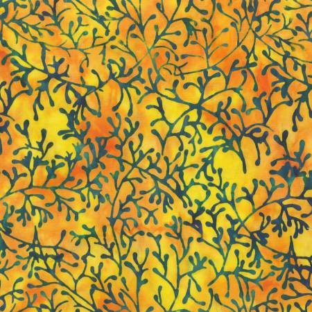 Peacock Branches Batik