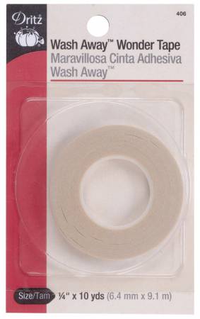 Dritz Wash Away Wonder Tape 1/4"