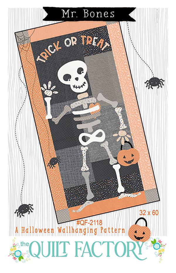 Mr Bones Halloween Wall Hanging