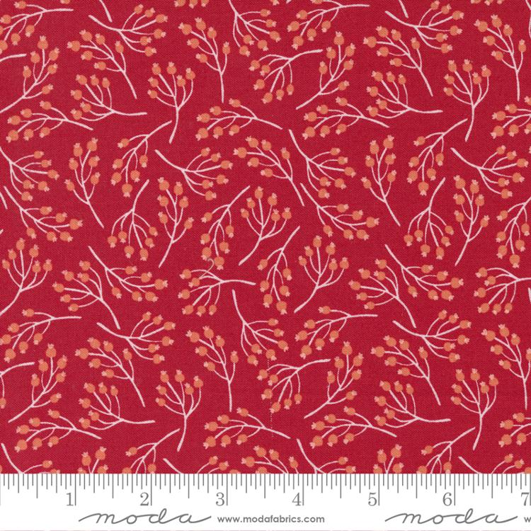 Joyful Joyful Poinsettia Red 20806 22 Moda #1