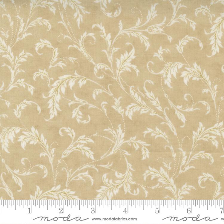 108" Poinsettia Plaza Parchment 108003 21