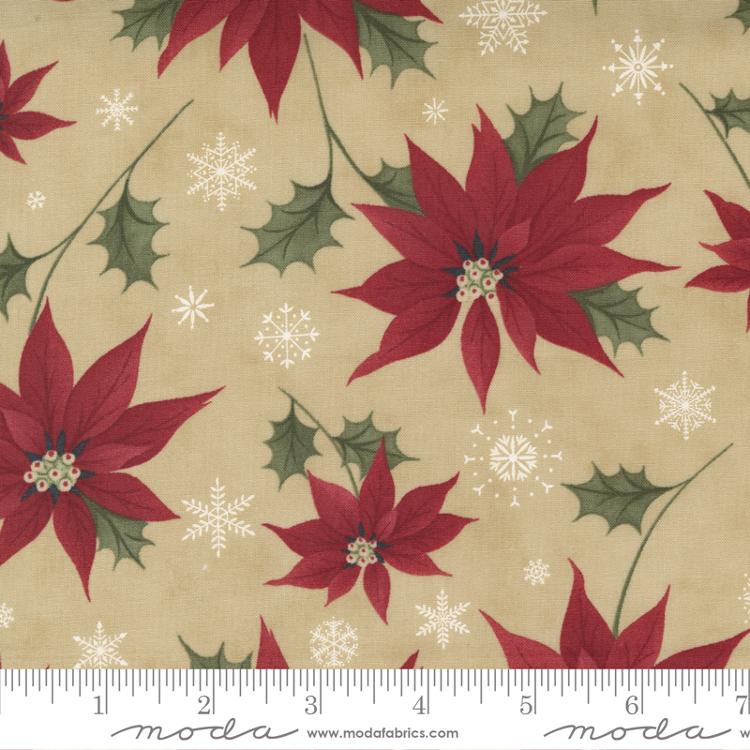 Poinsettia Plaza - Parchment 44290 21