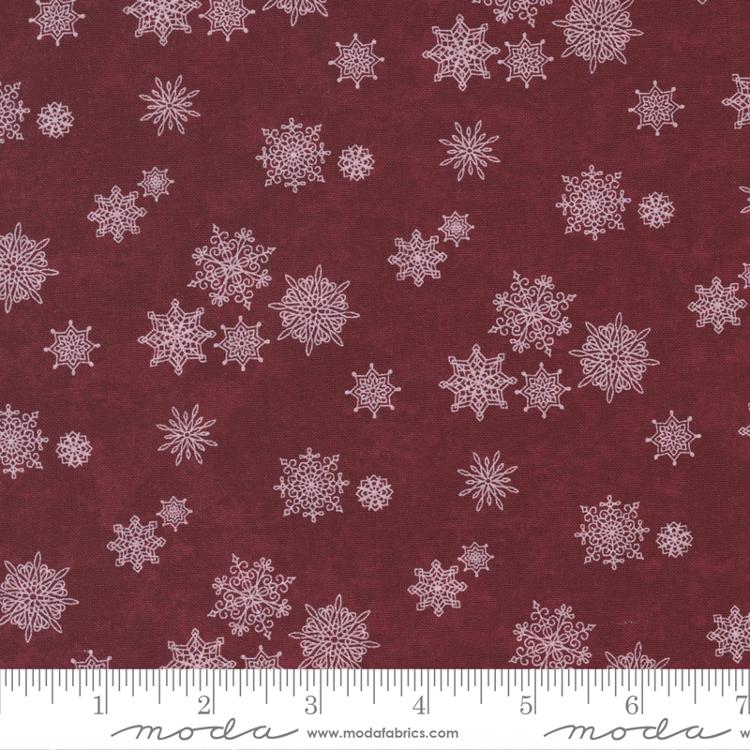 Winter Flurries Berry 6882 34 Moda #1