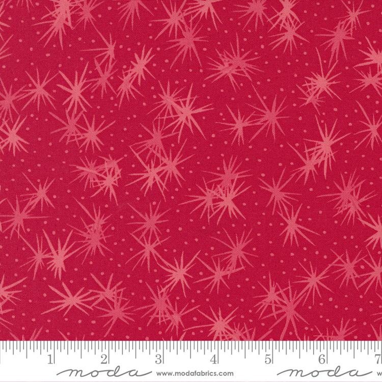 Reindeer Games Poinsettia Red 22442 13 Moda #1