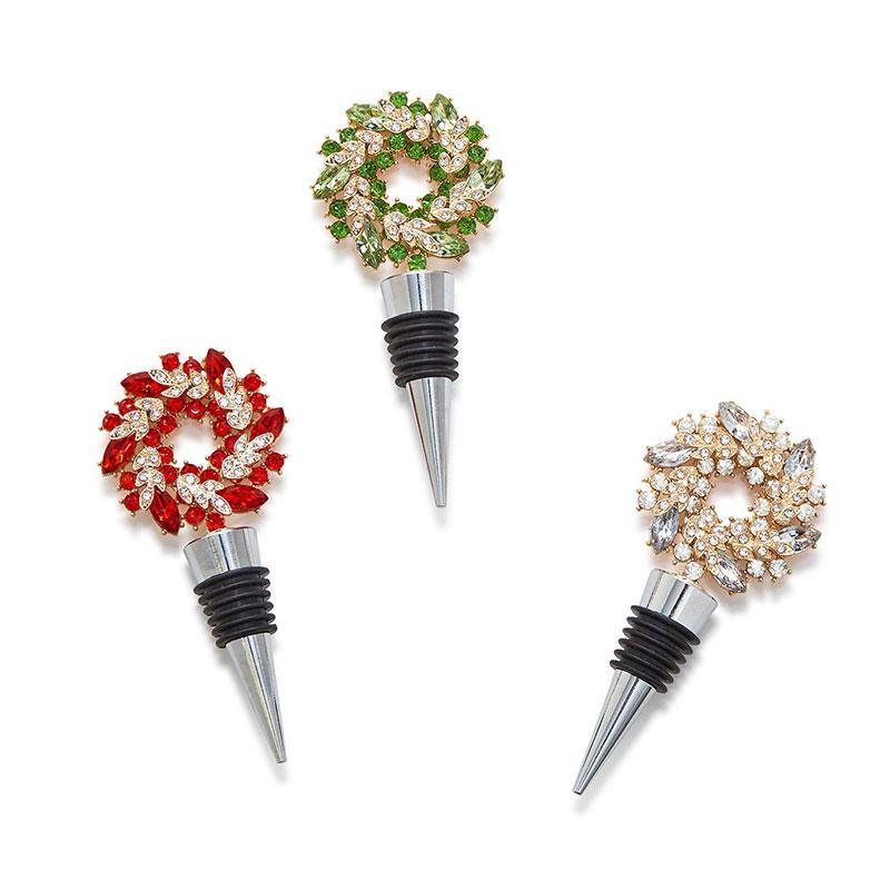 Holiday Wreath Bottle Stoppers 82276 20