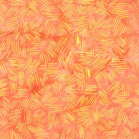 Sunset - Crosshatched-Orange Tiger Sunset