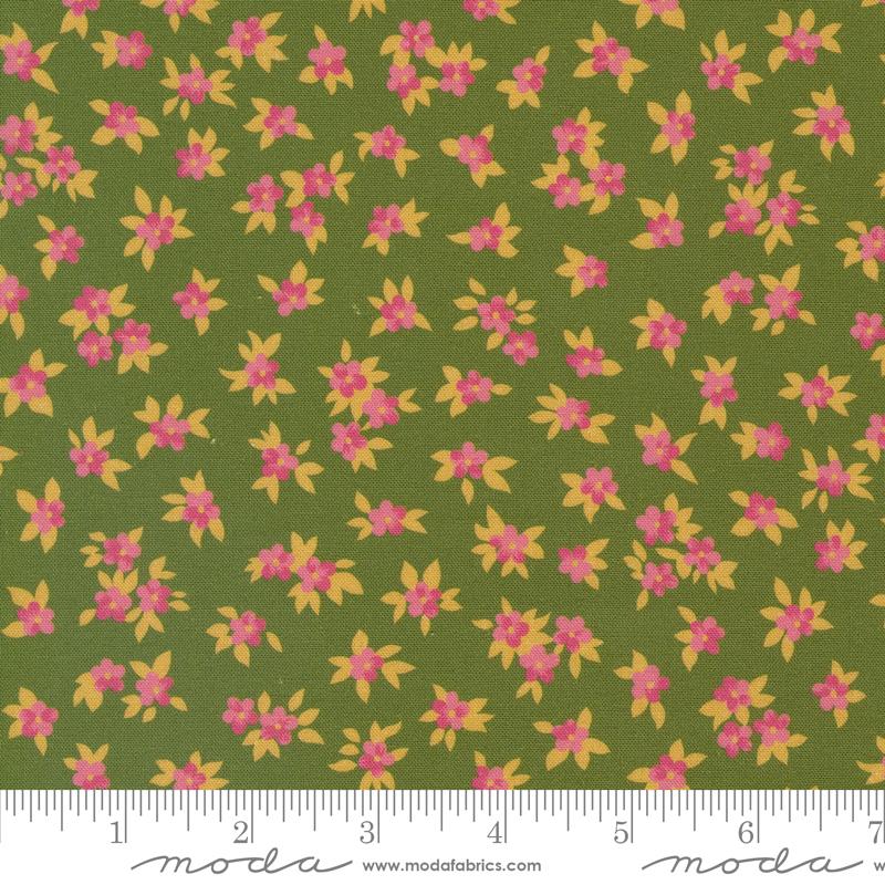Chelsea Garden - Lichen (Tea Rose Ditsy Small Floral)