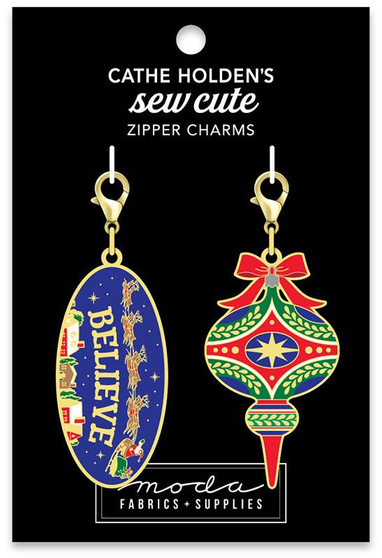 Ornaments Zipper Pull 2ct
