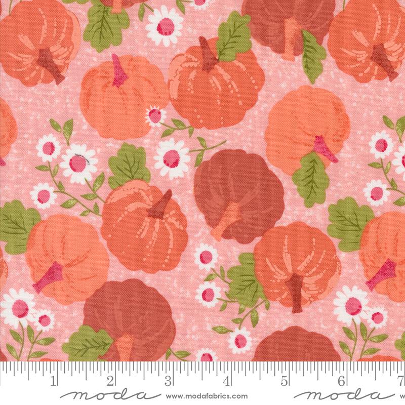 Hey Boo - Pumpkin Patch Fall Halloween Pumpkins (Bubble Gum Pink)