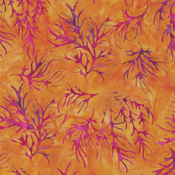 Exuberance - Fronds/Orange Pumpkin