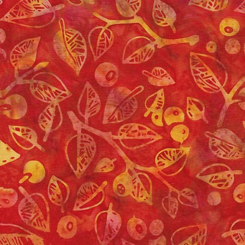 Forest Flora - Berries and Leaves-Red Candy