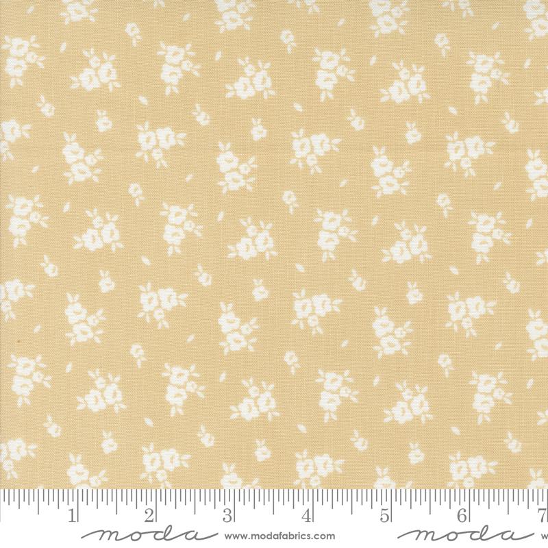 Flower Girl - Blooms Small Floral (Wheat)